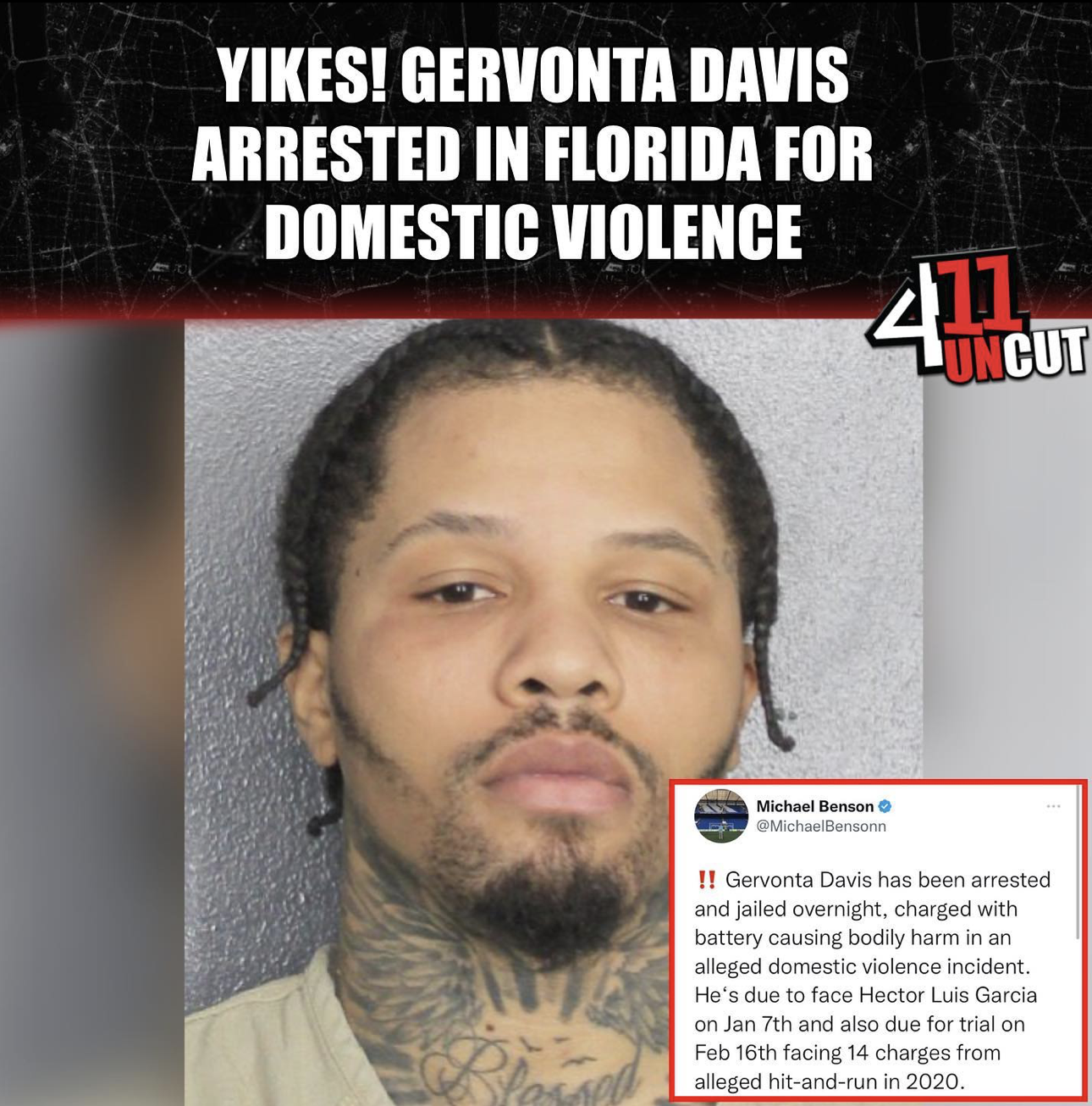 Gervonta Davis Arrested In Florida For Domestic Violence 411uncut 